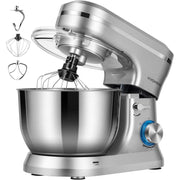 SPECSTAR VH1566-SL 4.75 Quart Stand Mixer, 8 Speed Kitchen Electric Food Mixer, Silver