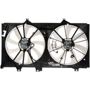 Dorman Engine Cooling Fan Assembly, Dual Fan Design, Black, Compatible with Toyota Camry 2012-2017, 620-592