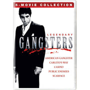 Universal Pictures Legendary Gangsters: 5-Movies (American Gangster/Carlitos Way/Casino/Public Enemies/Scarface) (DVD)