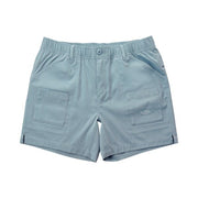 AFTCO Flex 01 Men's Fishing Shorts, Stretch-Twill Fabric, UPF 50 Sun Protection, Blue Shadow, Extra Large, 7 Pockets, 81538378