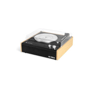 Victrola VTA72BAM Eastwood 3-Speed Dual-Bluetooth Hybrid Turntable, Black/Bamboo