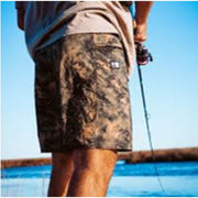 Salty Crew Flagship Boat Shorts for Men - Deep Forest - 34