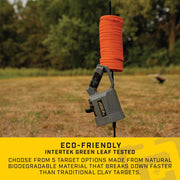 American Outdoor Brands Caldwell ClayCopter Rip-Launcher Handheld Pull-Cord Target Launcher Portable Grey Throws Single or Double Targets up to 80 Yards 1237307