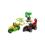 LEGO Marvel Spidey and His Amazing Friends Spin and Electro Dinosaur Vehicle Chase Building Set, 124 Pieces, Ages 4+, Multi-Color, 11198