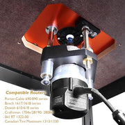 O'SKOOL RTS05 Router Lift System for 3-1/2