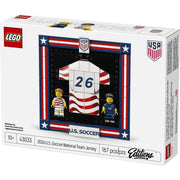 LEGO 43033 Editions 2026 U.S. Soccer National Team Jersey Building Set, 167 Pieces, Multicolor