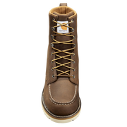 Carhartt Moc Toe Wedge Work Boots for Men - Brown - 10.5M