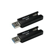 PNY P-FD32GX2ELT-GE Elite USB 3.2 Flash Drive 32GB 2-Pack - 100MB/s