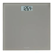 Taylor 5292794 Digital Bathroom Scale Glass Platform, Gray
