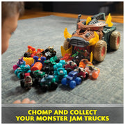 Monster Jam 6071776 Mini Jam Megalodon Mad Hog Chomper and Monster Truck