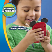 Just Play Disney Jr. Mickey Mouse Clubhouse Interactive Toy Phone with Lights and Sounds, 6-Inch