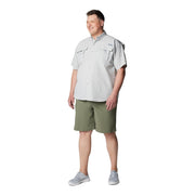 Columbia Bahama Short-Sleeve Shirt - Cool Grey - M