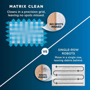 Shark Matrix Plus Robot Vacuum and Mop with Sonic Mopping, Self-Empty HEPA Base, Precision Home Mapping, Pet Hair Cleaning, Multi-Surface UR2650WS
