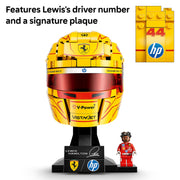 LEGO Editions Scuderia Ferrari HP Lewis Hamilton Helmet Building Set, 884 Pieces, Multicolor, 6590614