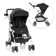Evenflo 14112422A Reversi Lightweight Stroller, Altair Black Unisex