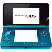 Nintendo CTRSBAAA 3DS Handheld Game Console, Aqua Blue