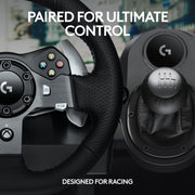 Logitech G920 Wheel and Shifter Bundle for Xbox - Immersive Gaming Experience with Realistic Force Feedback