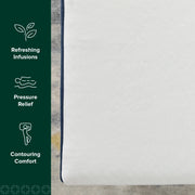 Zinus Green Tea Waterfall Memory Foam Mattress, 8 in, Twin, Medium-Firm, CertiPUR-US Certified