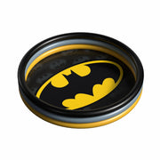DP Audio Video DC Comics Batman 3-Ring Inflatable Swimming Pool, Black and Yellow, Portable Kids Pool for Ages 3+