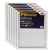 Filtrete Healthy Living Ultra Allergen Reduction AC Furnace Air Filter, MPR 1500, 18 x 30 x 1, 6-Pack