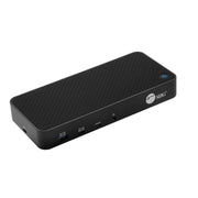 SIIG Triple Hybrid 4K Video Laptop Docking Station, 3 HDMI Ports, 100W Power Delivery, USB-C and USB-A Hub, Gigabit Ethernet, Black, JU-DK0P11-S1