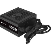 Corsair CX750M 750W Semi-Modular ATX Power Supply 80 PLUS Bronze Certified Low-Noise Black CP-9020222-NA