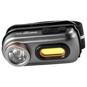 NEBO NEB-HLP-0005 Einstein 400 Lumen COB LED Gray Rechargeable Headlamp
