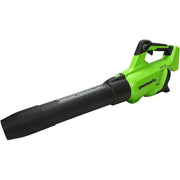 Greenworks 40V Cordless Brushless Axial Leaf Blower, 130 MPH Airspeed, 550 CFM, Lightweight, Green, BL40L01