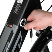 Hyper HYP-E700-1106 Bicycles E-Ride Electric Pedal Assist Commuter Bike, 700C Wheels, Black