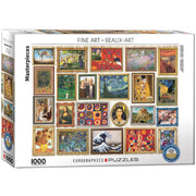 Eurographics Masterpiece Collage 1000 Piece Puzzle