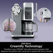 Ninja Swirl-Creami Soft-Serve Maker - SILVER ONE SIZE