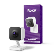 Roku SCW11RW Outdoor Camera SE Wired IP65 Weather-Resistant 1080p HD Night Vision Two-Way Audio with Built-In Siren
