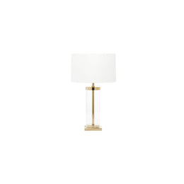 CosmoLiving by Cosmopolitan 40201 Gold Metal Glam Table Lamp 24
