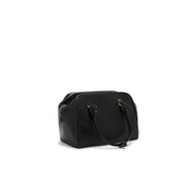 TUMI 144798-1041 Voyageur Adrian Carryall Weekender Bag for Women - Black Leather with Gold Hardware