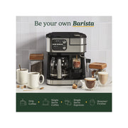 Cuisinart 4-In-1 Coffee Center Barista Bar Espresso Machine SS-4N1 - BLACK ONE SIZE