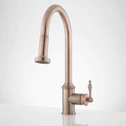 Signature Hardware 434080 Southgate Pull down Kitchen Faucet, Antique Copper