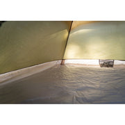 Tekari El Capitan Four Person Instant Up Tent, Green, 30 Second Setup, Weather-Resistant, Fits Queen Size Air Mattress