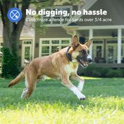 PetSafe Guardian GPS Dog Fence, Advanced AccuGuard Technology, Wireless Virtual Fence, Waterproof Rechargeable Collar, Supports Up to 8 Dogs, Black