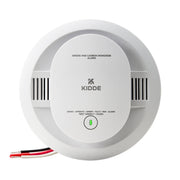 Kidde Hardwired Interconnectable Combination Smoke and Carbon Monoxide Detector with AA Battery Backup and Voice Alarm 900-CUAR-V