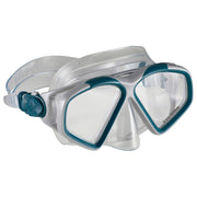 U.S. Divers SR3981004S Cozumel TX Mask, Proflex FX Fins, and Island Dry Snorkel Combo Set - Grey/Navy - S