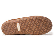 Minnetonka Men's Tilden Moccasin Suede Slippers, Autumn Brown, Indoor Outdoor, Size 10
