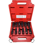 Milwaukee Electric Tool 49-66-7011 Shockwave 1/2 inch Drive SAE Deep Well Impact Socket Set (12-Piece)