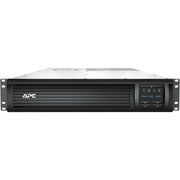 APC Smart-UPS 3000VA LCD Rack-Mountable Uninterruptible Power Supply, 2U, 120V, Network Management Card, Black, SMT3000RM2UNC