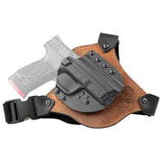 CrossBreed Nomad Chest Rig, Firearm-Specific Fit for GLOCK 19, Backpack Strap Attachment, Versatile Retention Adjustment
