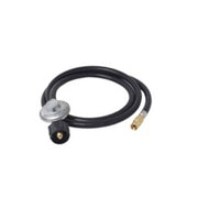 Halo Propane Tank Conversion Kit with 4 ft Hose for Getaway Portable Griddle, Black, 20 lb, 451870