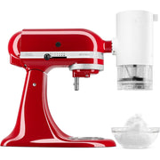 Wiselet Stand Mixer Attachments, Shaved Ice and 2 Pack Ice Cream Maker Set, BPA-Free, Compact Size, Compatible with KitchenAid Mixers