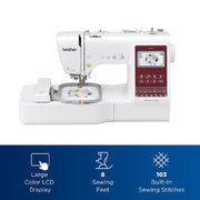Brother SE725 Sewing and Embroidery Machine with Wireless LAN Connectivity