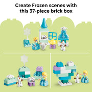 LEGO DUPLO Disney Frozen Creative Box with Elsa and Olaf, 37-Piece Building Set for Toddlers, Ages 2+, 6585487