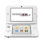 Nintendo SPR-S-WAAA 3DS LL Portable Video Game Console, White Japanese Version