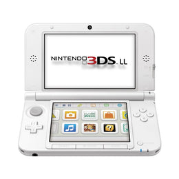 Nintendo SPR-S-WAAA 3DS LL Portable Video Game Console, White Japanese Version